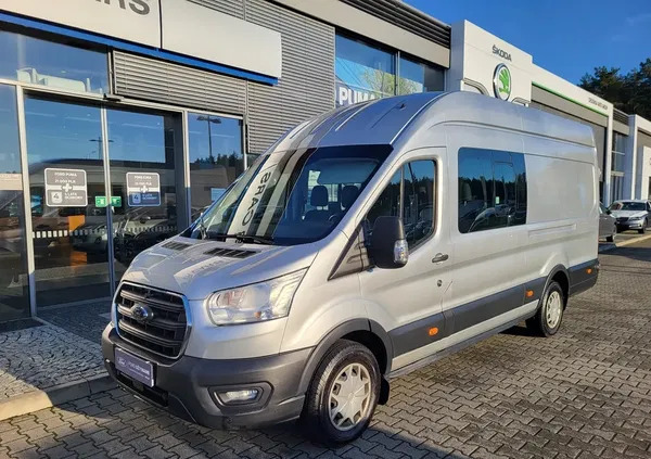 wielkopolskie Ford Transit cena 121647 przebieg: 146658, rok produkcji 2019 z Jeziorany